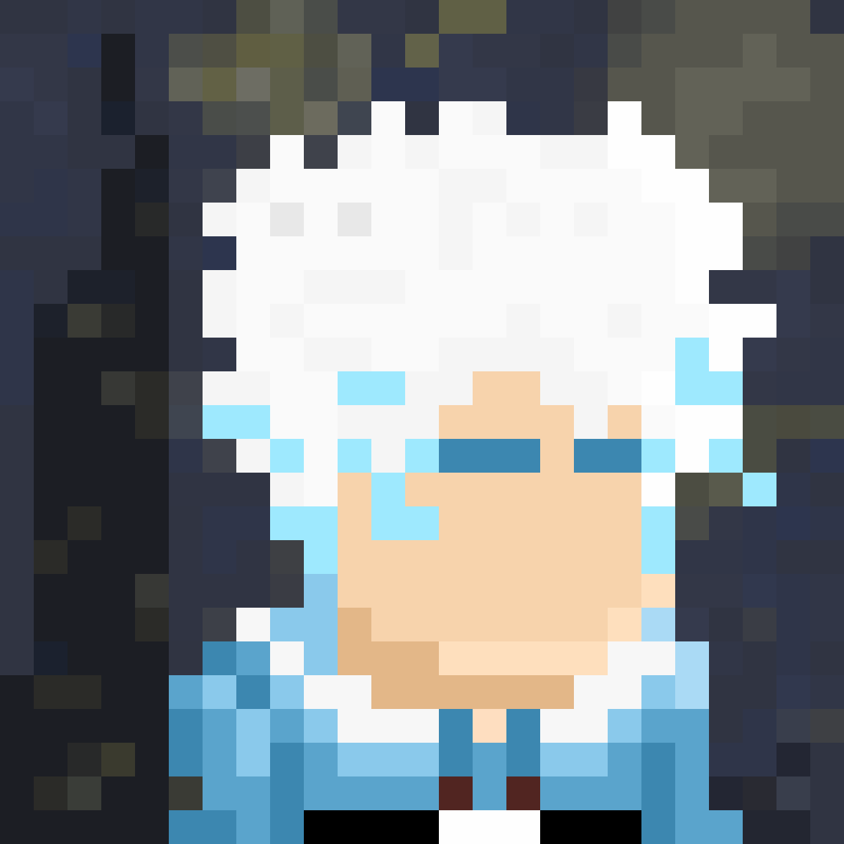 Revealed ZEENODES portrait. The holder sees the gif.